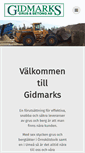 Mobile Screenshot of gidmarksbetong.se